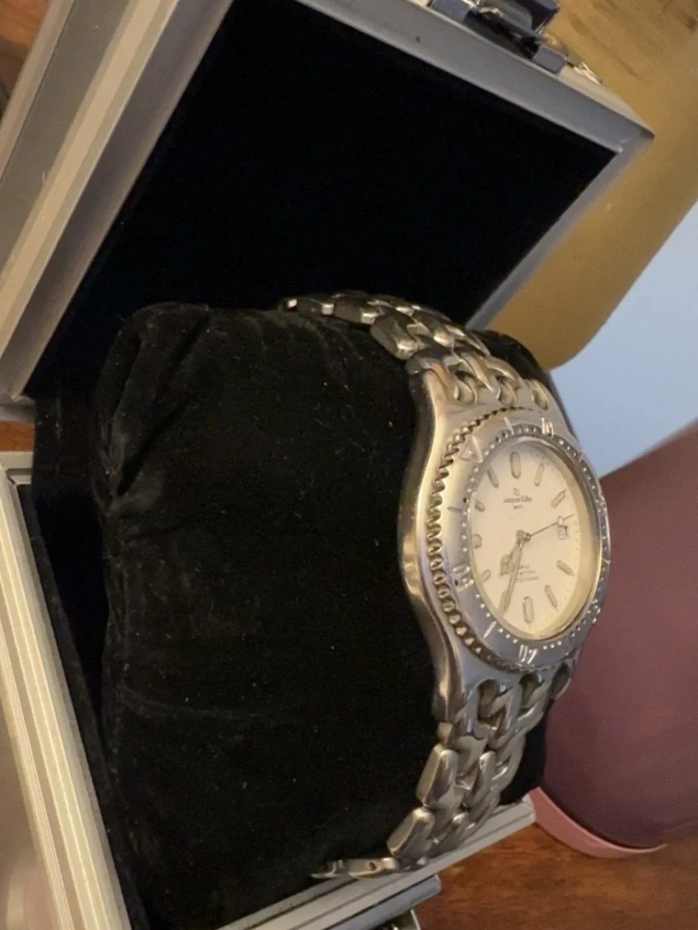Women Jacques Edho Paris Watch JE 10881 Swiss 200meters Professional divers